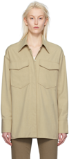 CAMILLA AND MARC BEIGE ARWIN SHIRT