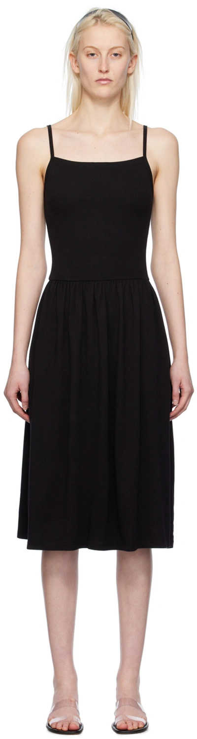 Gil Rodriguez Black Lapointe Midi Dress