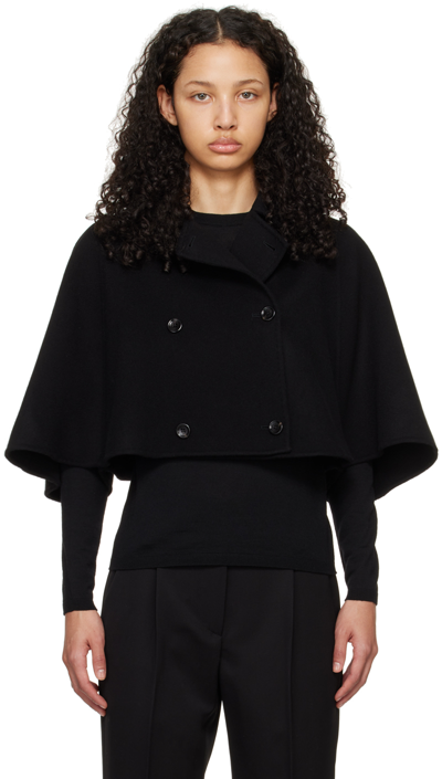 MAX MARA BLACK VOLUME JACKET