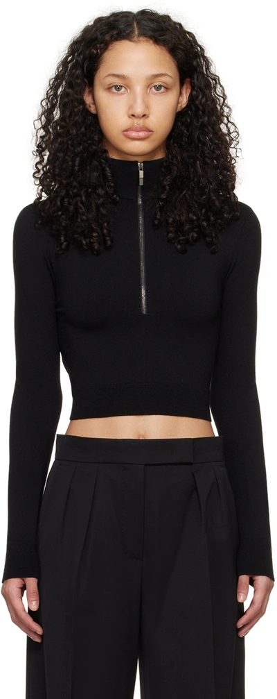 Max Mara Black Aquila Turtleneck In 8 Black