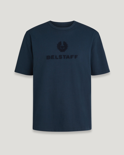 Belstaff Varsity T-shirt In Navy