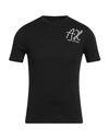 Armani Exchange Man T-shirt Black Size Xs Cotton