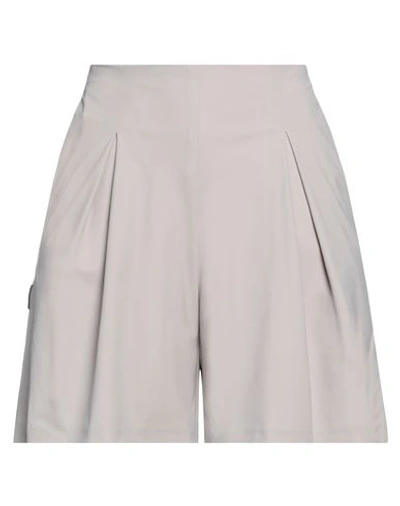 Rrd Woman Shorts & Bermuda Shorts Taupe Size 6 Polyamide, Elastane In Grey