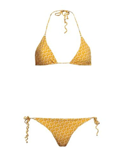 Siyu Woman Bikini Yellow Size 10 Polyamide, Elastane