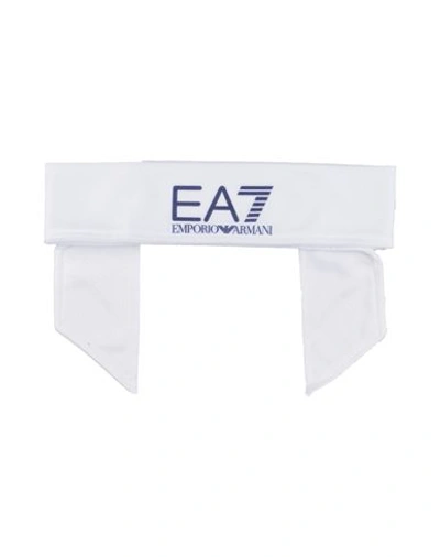 Ea7 Woman Hair Accessory White Size - Polyester, Elastane