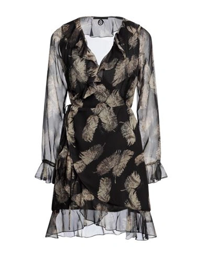 Gaelle Paris Gaëlle Paris Woman Mini Dress Black Size 4 Polyester