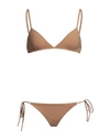 Siyu Woman Bikini Sand Size 6 Polyamide, Elastane In Beige