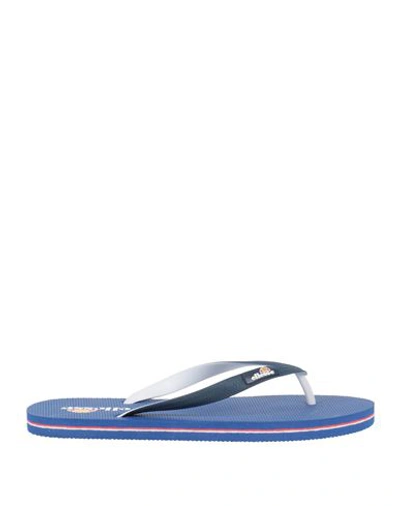 Ellesse Man Thong Sandal Navy Blue Size 11 Rubber