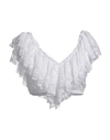 Aniye By Woman Top White Size 2 Polyamide, Elastane