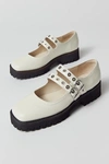 Intentionally Blank Vero Double Strap Mary Jane Shoe In Cream, Women's At Urban Outfitters