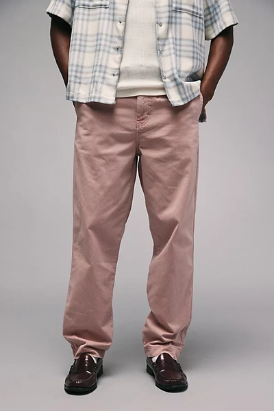 Bdg Utility Chino Pant In Blush, Men's At Urban Outfitters In Blush
