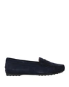 Tod's Gommino Loafers In Blue
