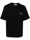 GCDS GCDS COTTON T-SHIRT WITH LOGO EMBROIDERY