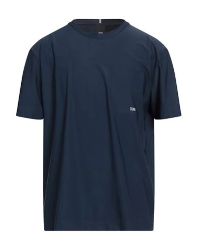 Duno Man T-shirt Navy Blue Size Xl Polyamide, Elastane