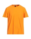 Duno Man T-shirt Orange Size M Polyamide, Elastane