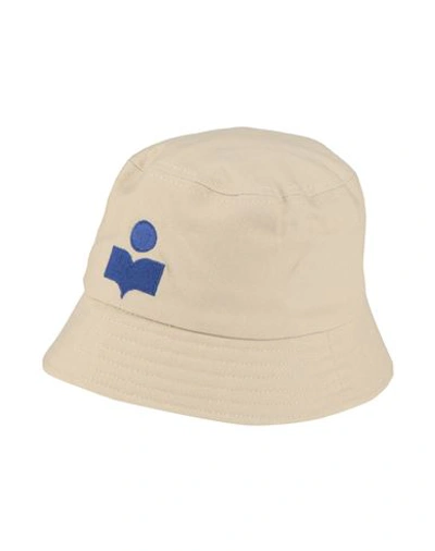 Isabel Marant Woman Hat Beige Size 7 Cotton In Beige
