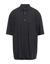 Armani Exchange Man Shirt Black Size L Viscose, Lyocell