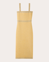 St John Sequin Stretch Twill Knit Strappy Dress In Neutrals