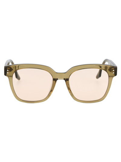 Gentle Monster Sunglasses In Kc1 Green Brown