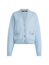 VERSACE WOMEN'S INTERLOCK CASHMERE CARDIGAN