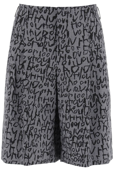 Comme Des Garçons Homme Deux Short Comme Des Garcons Homme Plus Men In Multi-colored