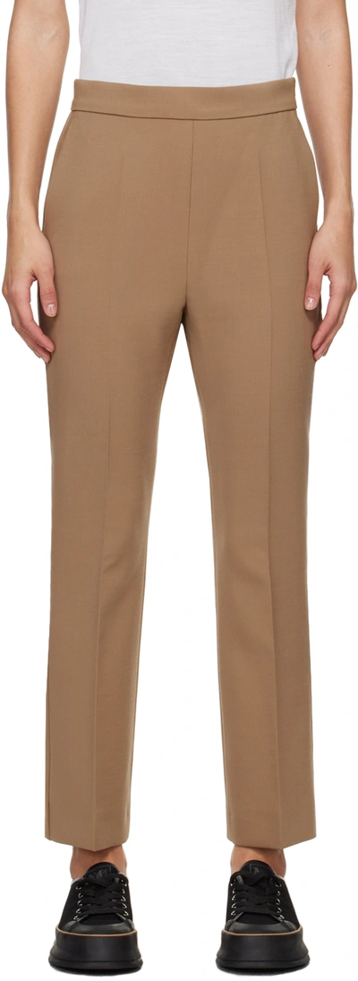 Max Mara Nepeta Chinos In Beige