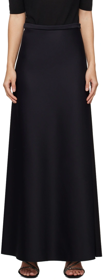 Max Mara Clavier Maxi Skirt In Black