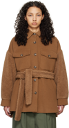 WEEKEND MAX MARA BROWN RALLY JACKET