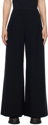 Max Mara Zinnia Scuba Flare Pants In Black
