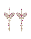 Eye Candy La Women's Anna Cubic Zirconia Butterfly Drop Earrings