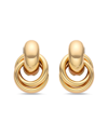 Eye Candy La Elise Golden Drop Earrings