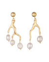 EYE CANDY LA EYE CANDY LA PEARL ASTRID DROP EARRINGS