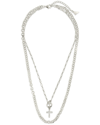 STERLING FOREVER STERLING FOREVER RHODIUM PLATED CZ GRACE LAYERED NECKLACE