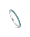 SABRINA DESIGNS SABRINA DESIGNS 14K 0.28 CT. TW. TURQUOISE ETERNITY RING