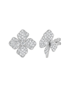 Sabrina Designs 14k 2.80 Ct. Tw. Diamond Flower Earrings