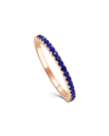 SABRINA DESIGNS SABRINA DESIGNS 14K ROSE GOLD 0.32 CT. TW. LAPIS RING