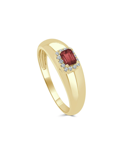 Sabrina Designs 14k 0.47 Ct. Tw. Diamond & Ruby Ring In Gold