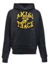 Amiri Track Patch-embellished Hoodie In Gray