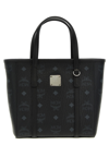 Mcm Shopper Bag Mini In Black