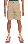 Nike Outdoor Play Big Kids' Woven Cargo Shorts In Brown