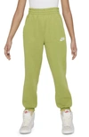 Nike Sportswear Club Fleece Big Kids' Loose Pants In Green