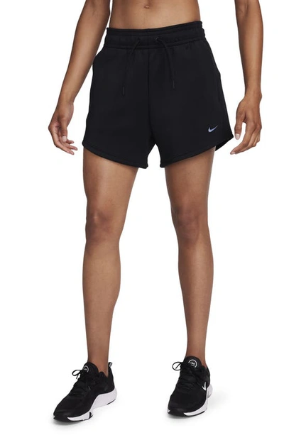 Nike Women's Prima Dri-fit High-waisted Shorts In Black