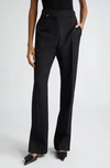 JACQUEMUS LE PANTALON TIBAU SPLIT HEM WOOL PANTS