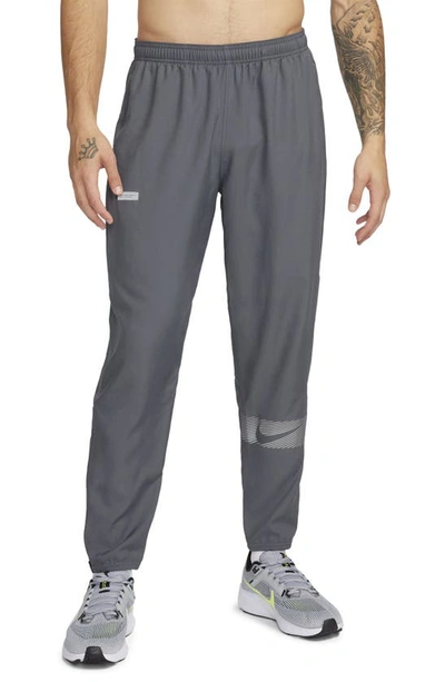 Nike Men's Challenger Flash Dri-fit Woven Running Pants In Grey