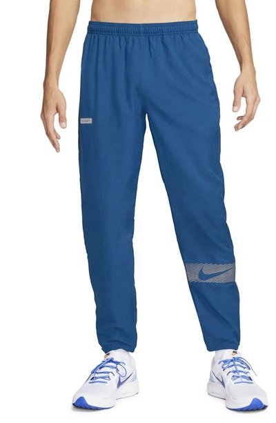 Nike Men's Challenger Flash Dri-fit Woven Running Pants In Blue