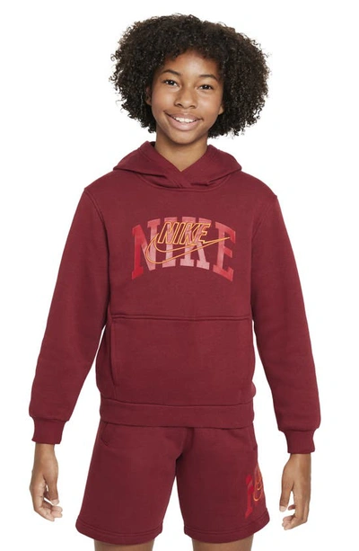 NIKE KIDS' CLUB FLEECE+ CONNECT HOODIE