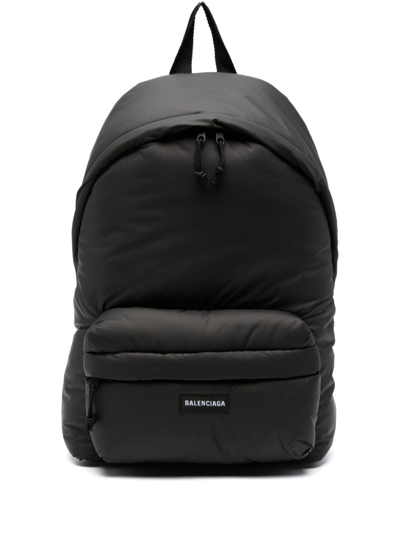 Balenciaga Explorer Backpack In Black