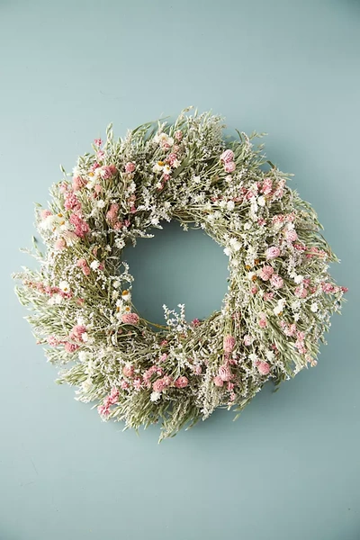 Terrain Preserved Pink Posey Wreath