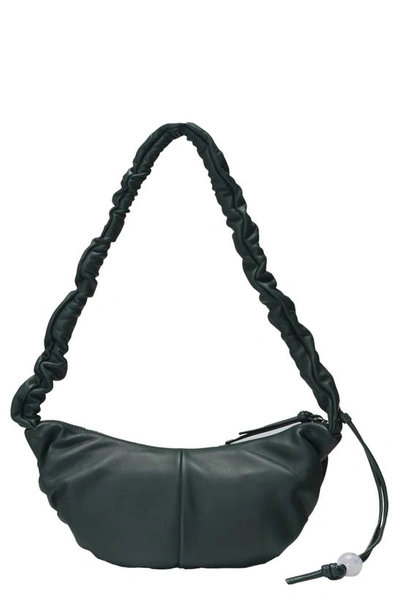 Oryany Kech Ruched Zip Crossbody Bag In Green