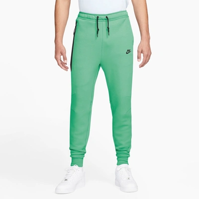 Nike Mens  Tech Fleece Joggers In Sprinig Green/black